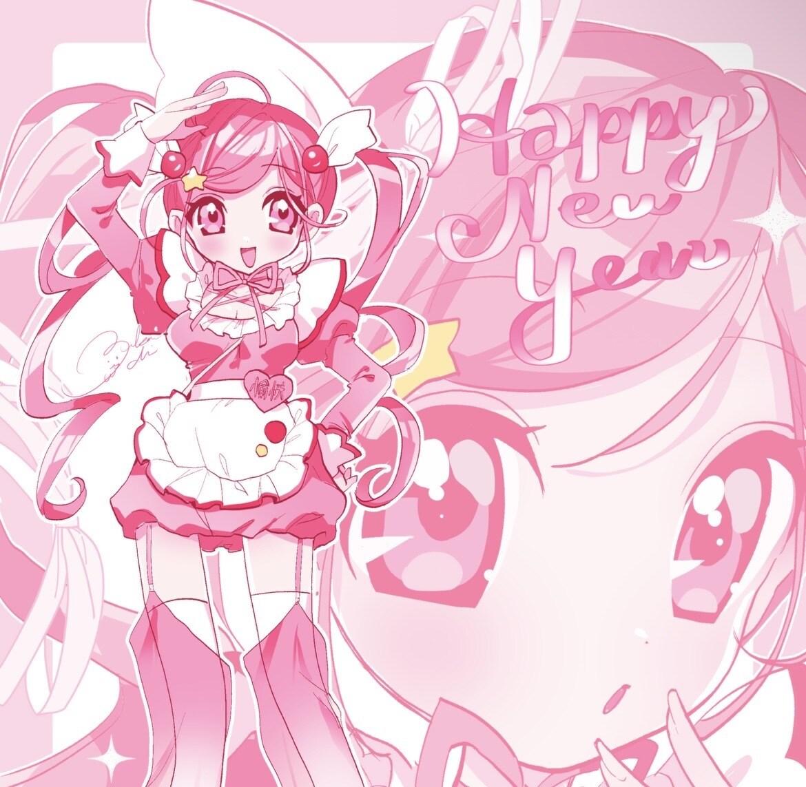 期間限定価格☆きゅるきゅる似顔絵♡描きます 全身+バストアップのファッションイラストになります！ イメージ1