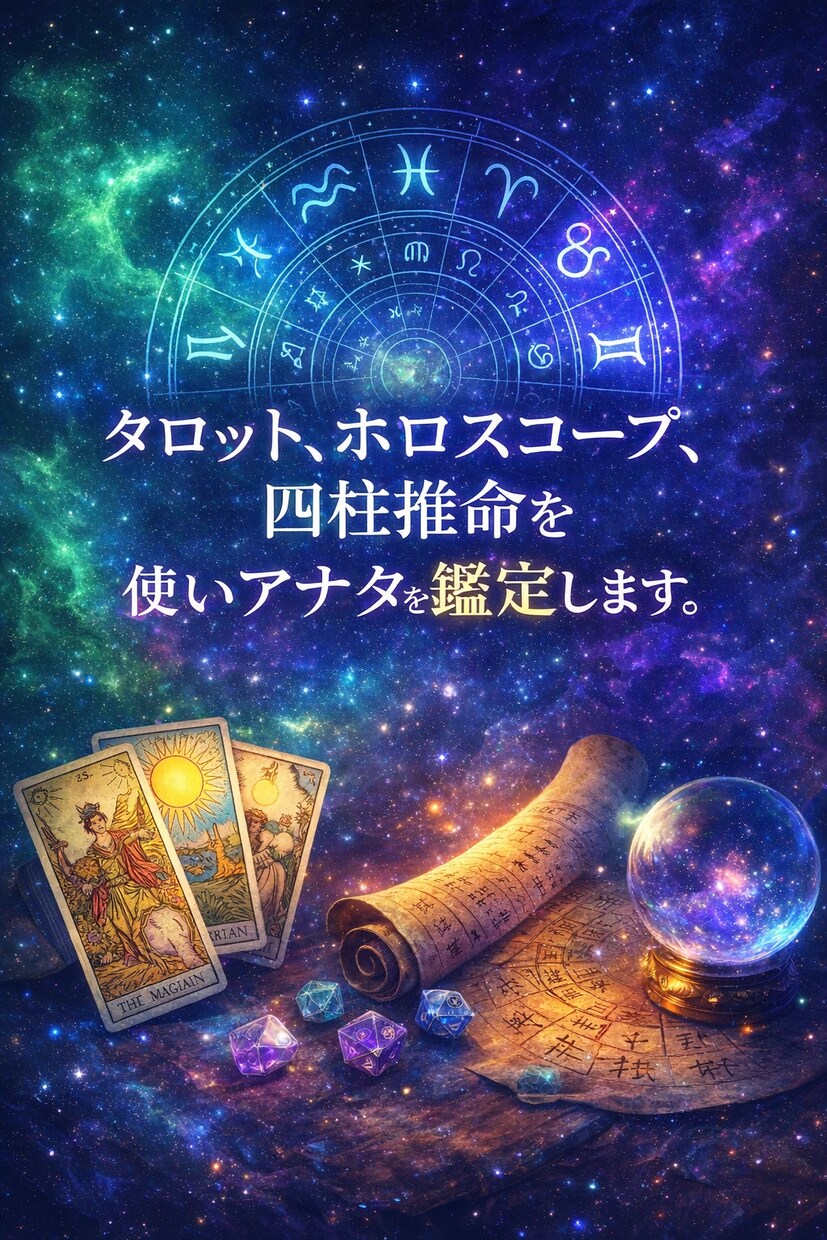 整えて動かす、未来予想型鑑定をします 優しさだけではなく、現実を踏まえた未来の可能性を提示します イメージ1