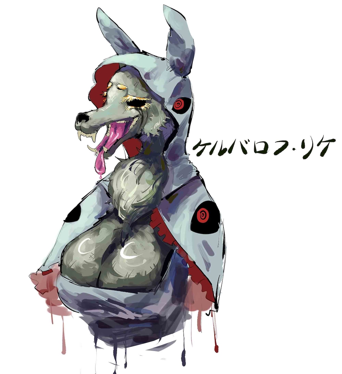 厚塗り風一枚絵・立ち絵描きます モンスターや人物の一枚絵を、厚塗りイラストでお届け。 イメージ1