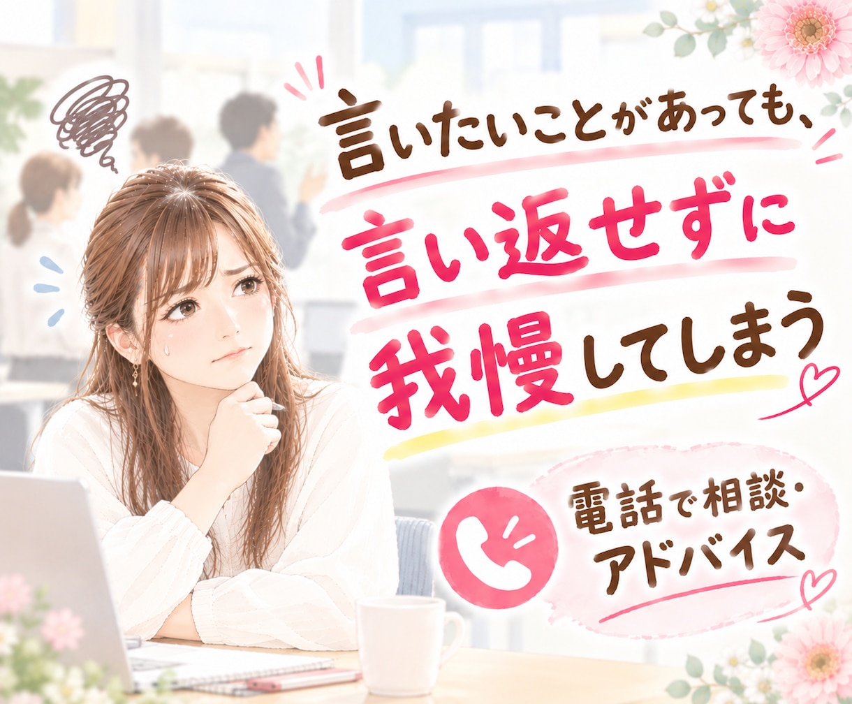 イライラ我慢を解消して原因を整理☘アドバイスします 職場の理不尽を乗り越えた経験から怒りの切り替え方をアドバイス イメージ5
