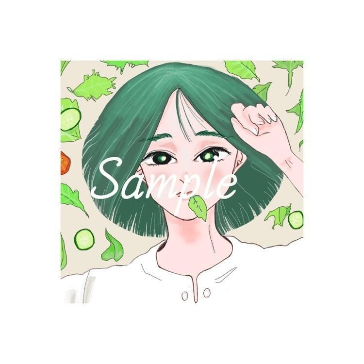 アイコンやプロフィール用イラストを販売します 完成したイラストからお好きなものを選べます イメージ6