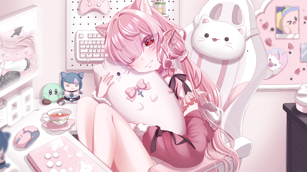ツヤ感のある素敵なイラスト制作いたします 男女共に可愛いさのあるキャラ描きます⟡ イメージ5