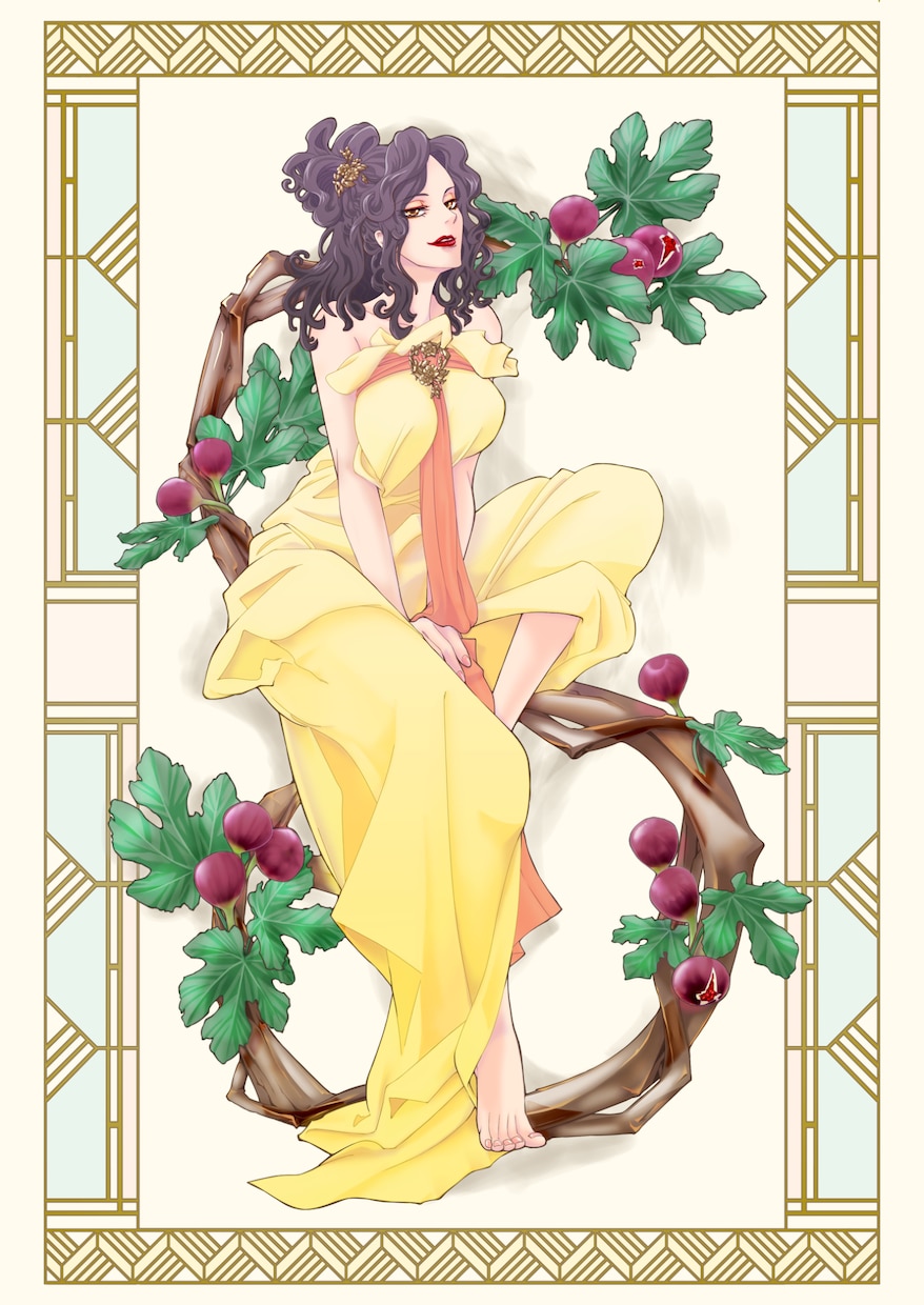 耽美・幻想系世界観の人物イラスト制作します 小説表紙・創作キャラ・観賞用イラスト向け イメージ1