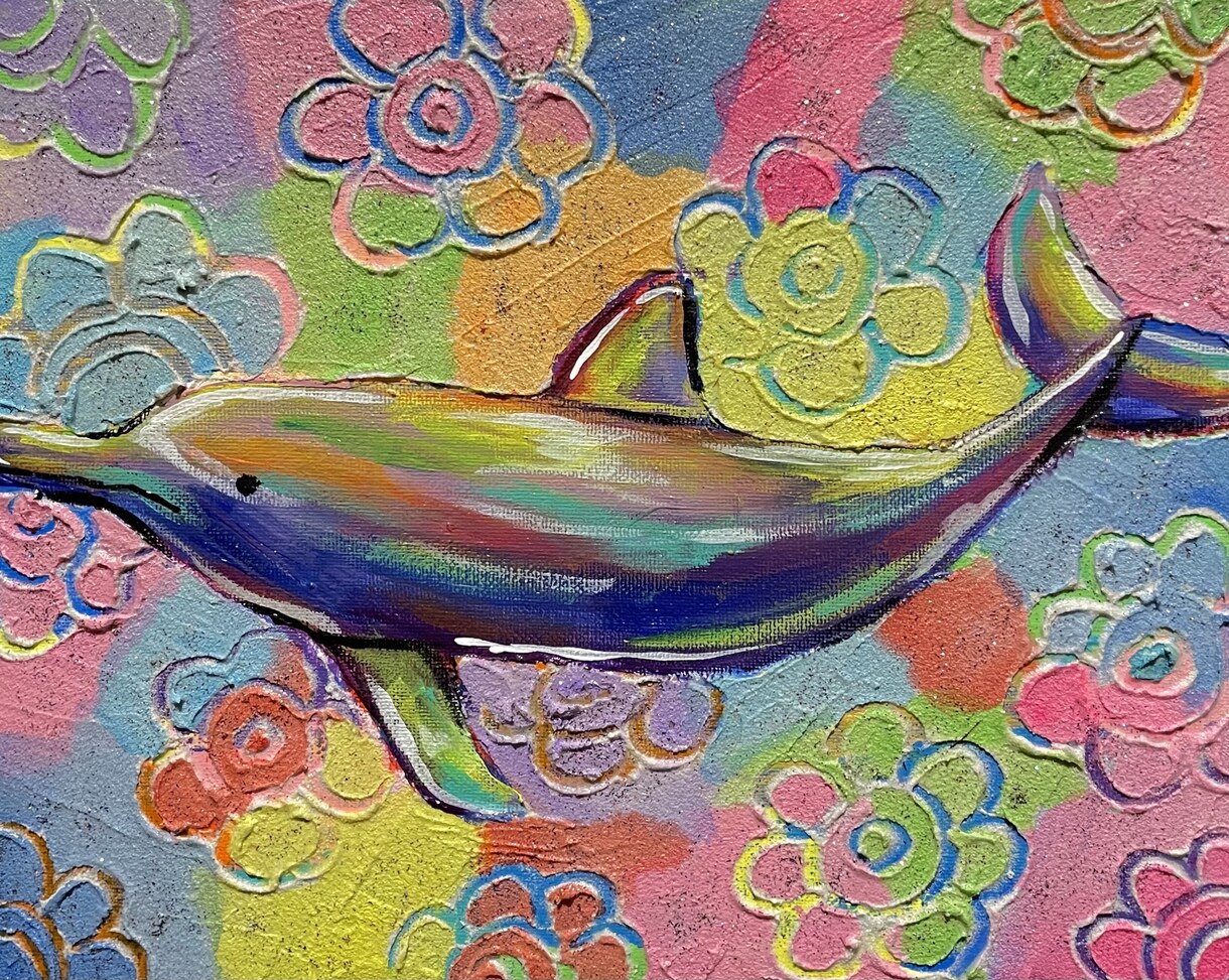 カラフルなペット・好きな動物の絵を描きます キャンバスに動物の絵を描きます イメージ2