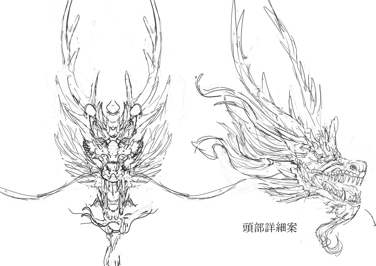 幻獣・モンスターの全身CGを作ります ゲームコンセプト・同人・小説・youtube等で利用できます イメージ4