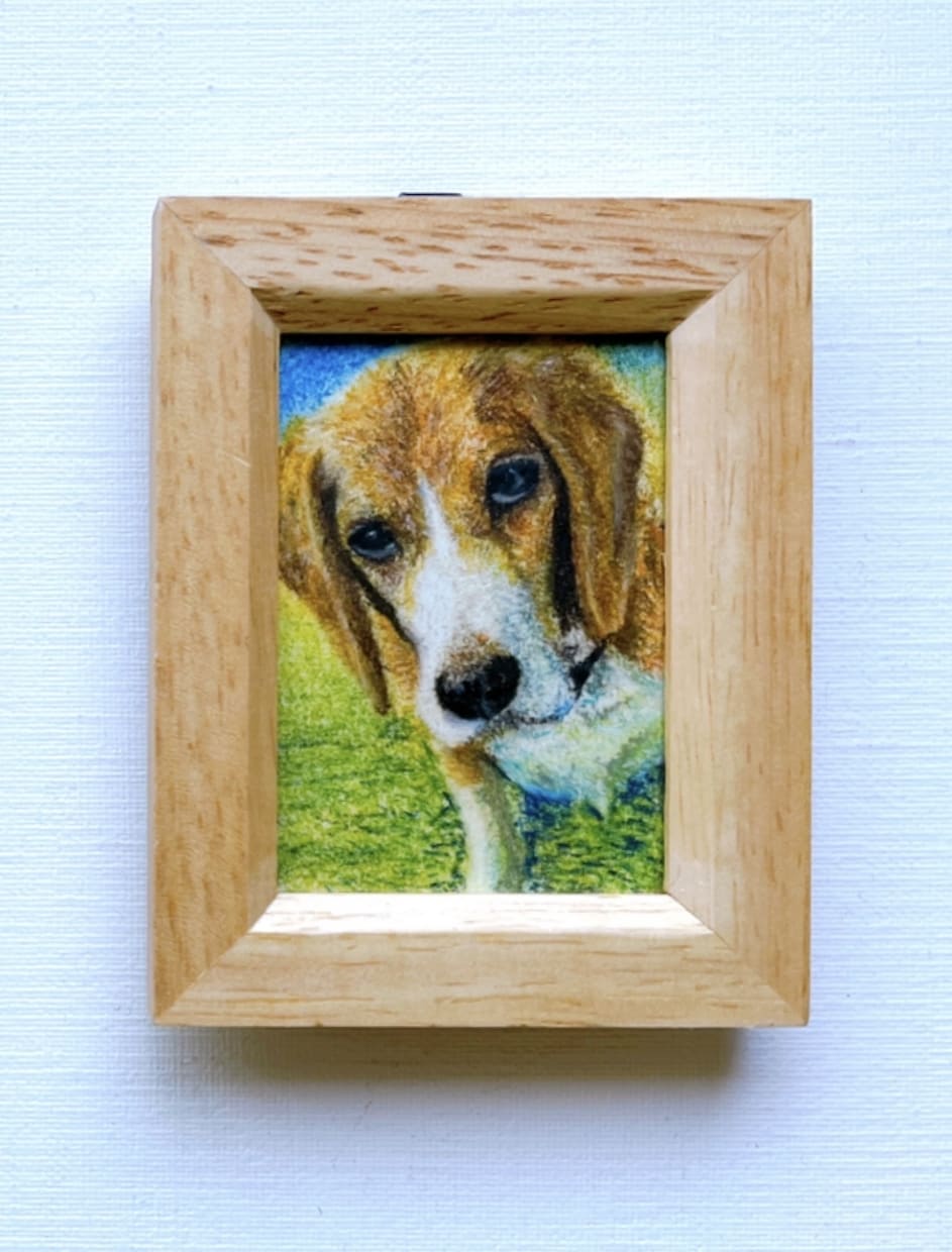 ペットのミニ肖像画を制作します 愛するペットを優しいタッチの肖像画にして飾りませんか? イメージ5