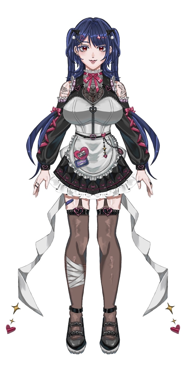 SNS・配信用イラストを制作します ゴシック・かっこかわいいキャラクターが得意です！ イメージ3