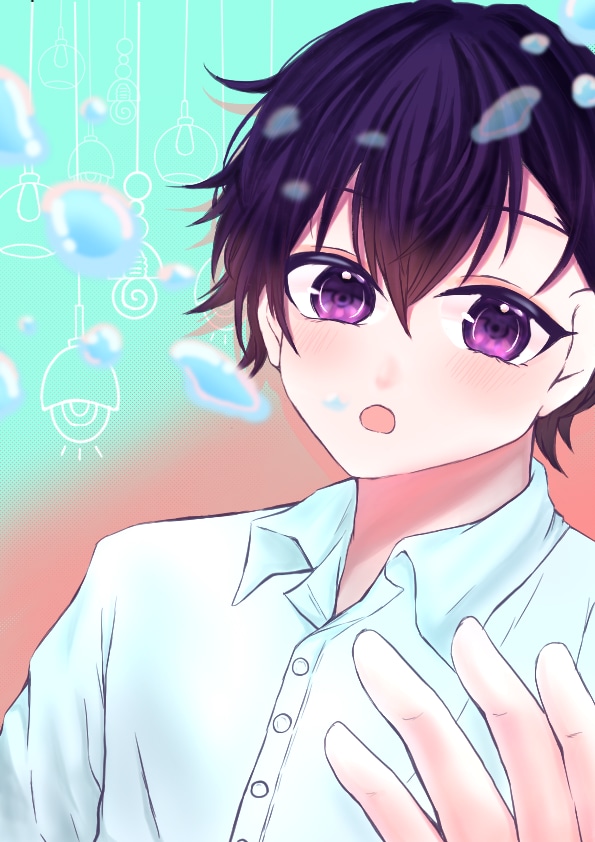お顔メインのイラストを描きます 簡単にささっとアイコンイラストを描いてほしい方向け！ イメージ3