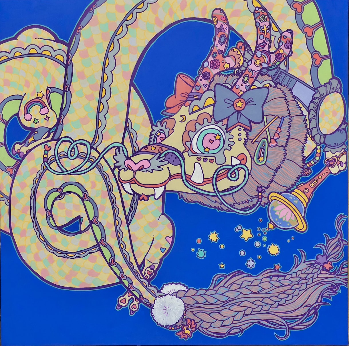 アクリル画でイラスト作成します デジタルでラフの提案！予完成図を把握できます★サイズ変更可 イメージ2