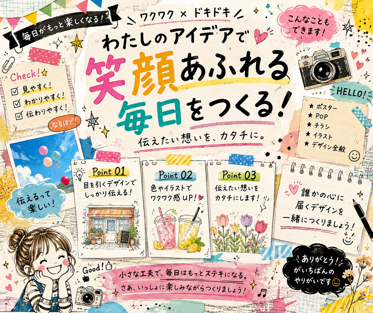 お店のPOP・販促画像を作成します 見やすく伝わる、かわいいPOPを丁寧に制作します！ イメージ10