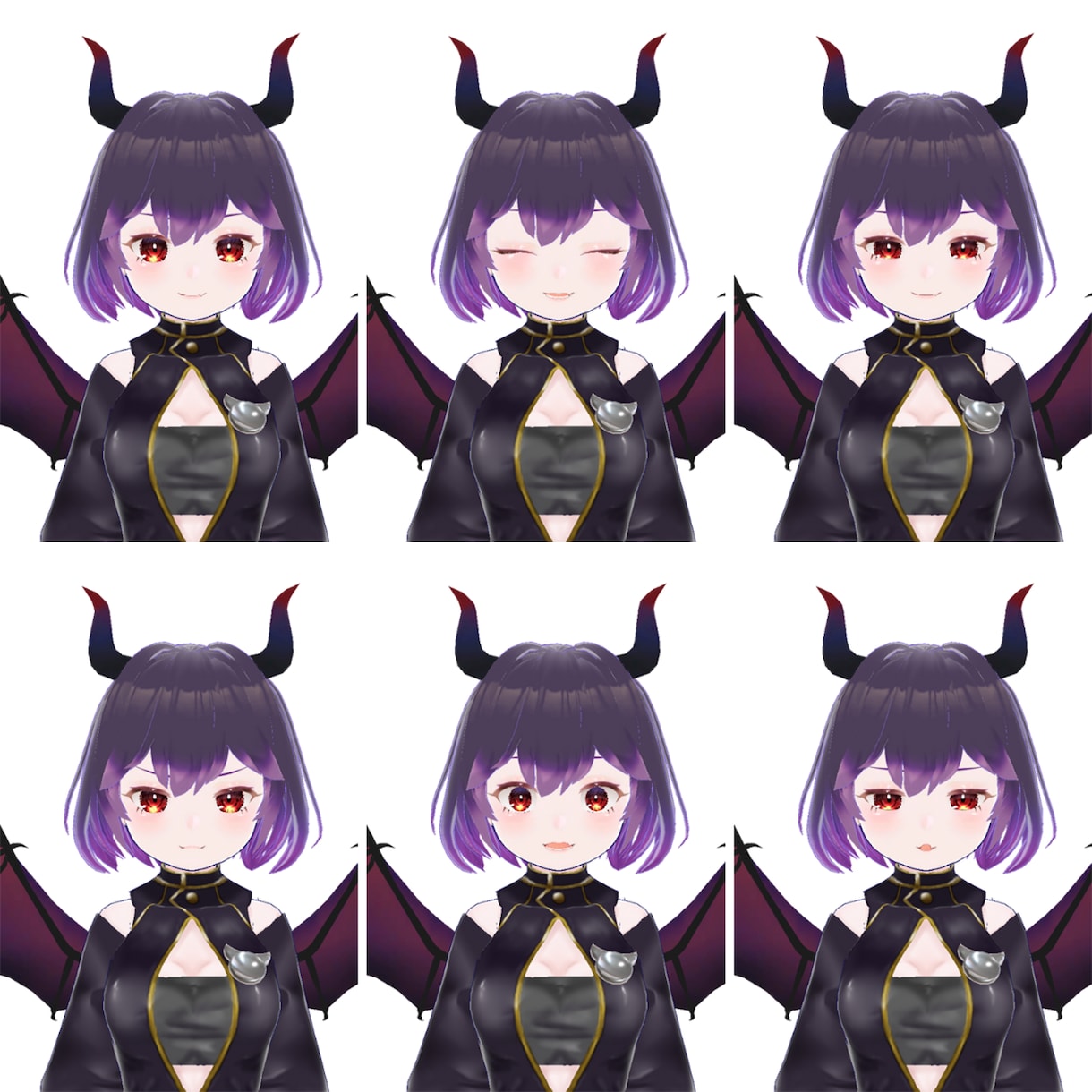 VTuber様向けの3Dモデルを承ります 配信や実況に！2Dキャラクターをそのまま3D化！ イメージ3