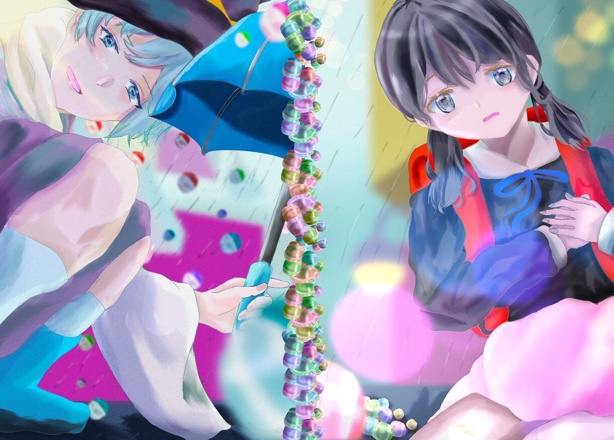 挿し絵など1枚絵を描きます オリジナリティー溢れるイラストを描きます イメージ3