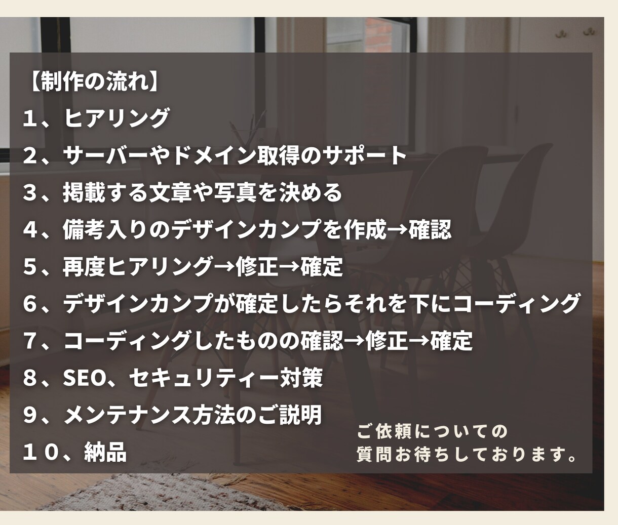 目的に合わせたWEBサイトをプロが制作します スマホ・タブレット・パソコン全てに対応したオリジナルデザイン イメージ8