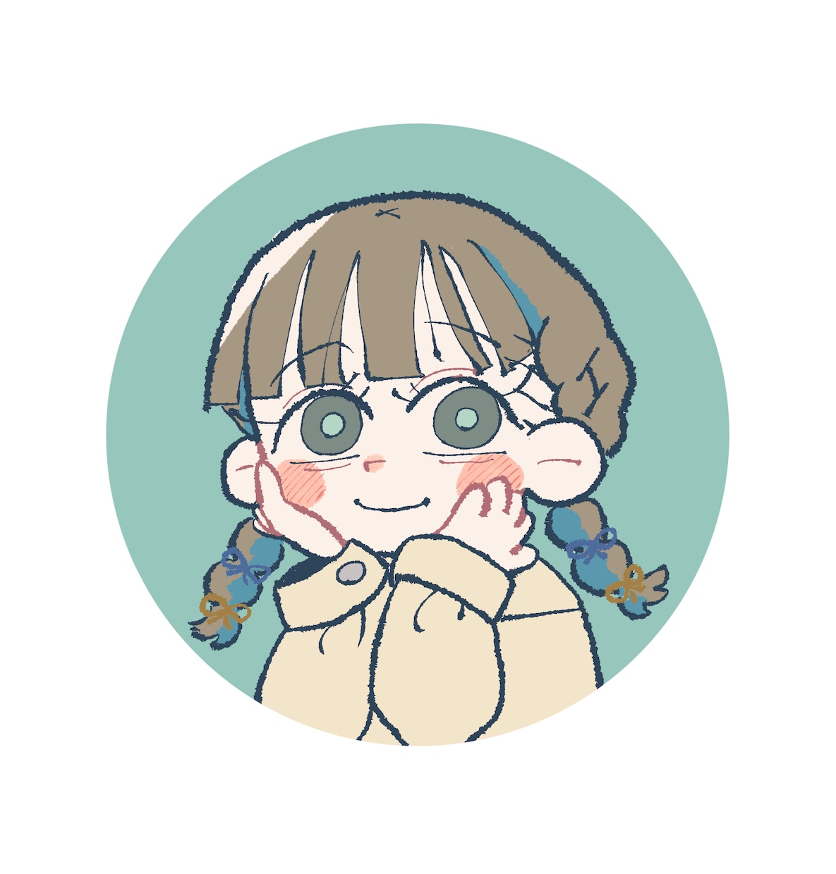 個性的で可愛い似顔絵を描きます 様々なSNSでご利用いただけます。 イメージ4