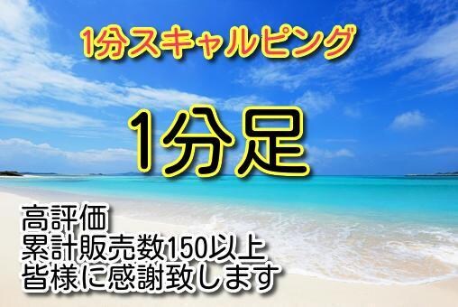 マル秘1分足スキャルピング手法を伝授します 時間が無い、ポチポチ病、チャンスを多く求める人は必見です イメージ1