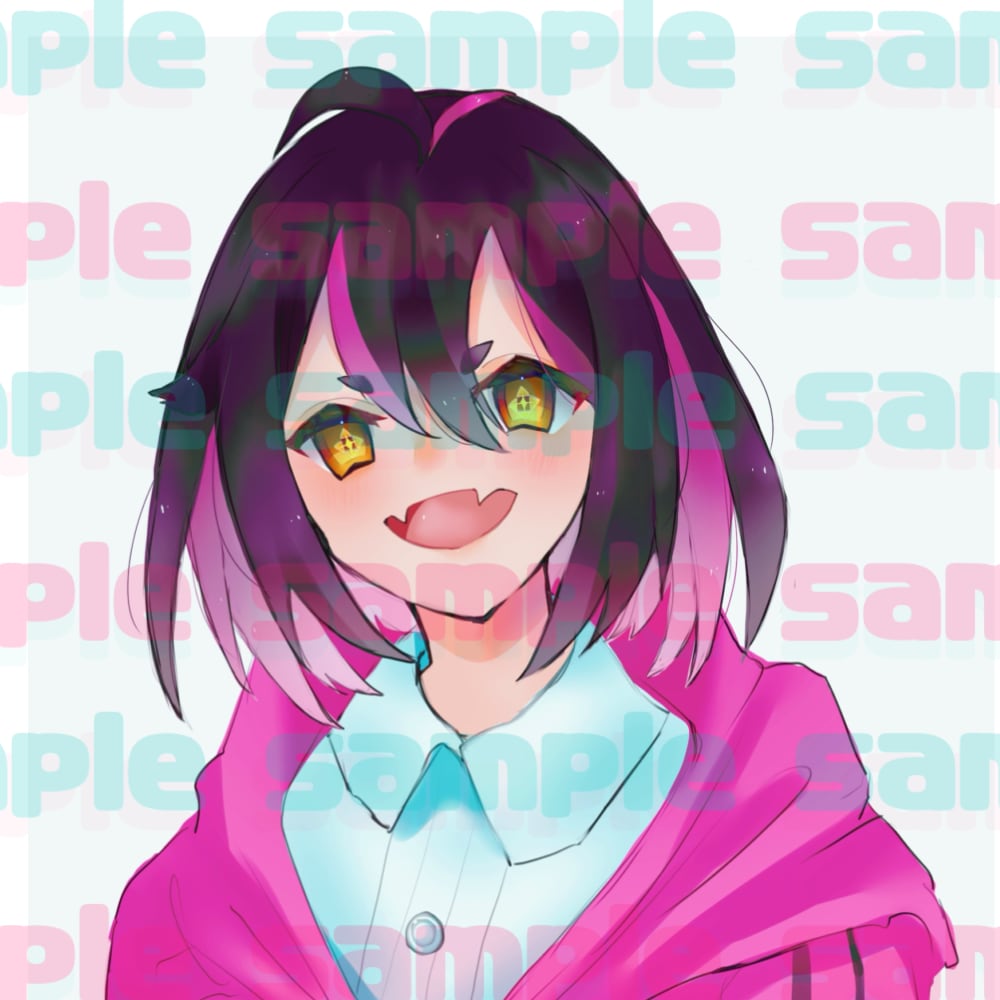 500円〜！カッコ可愛いアイコン用イラスト描きます 中性的な少年少女のアイコンが欲しい方へ！ イメージ2