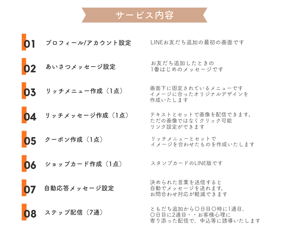 丸ごとお任せで集客する公式LINE完成させます あなたに代わって働く公式LINEの構築を代行します イメージ8