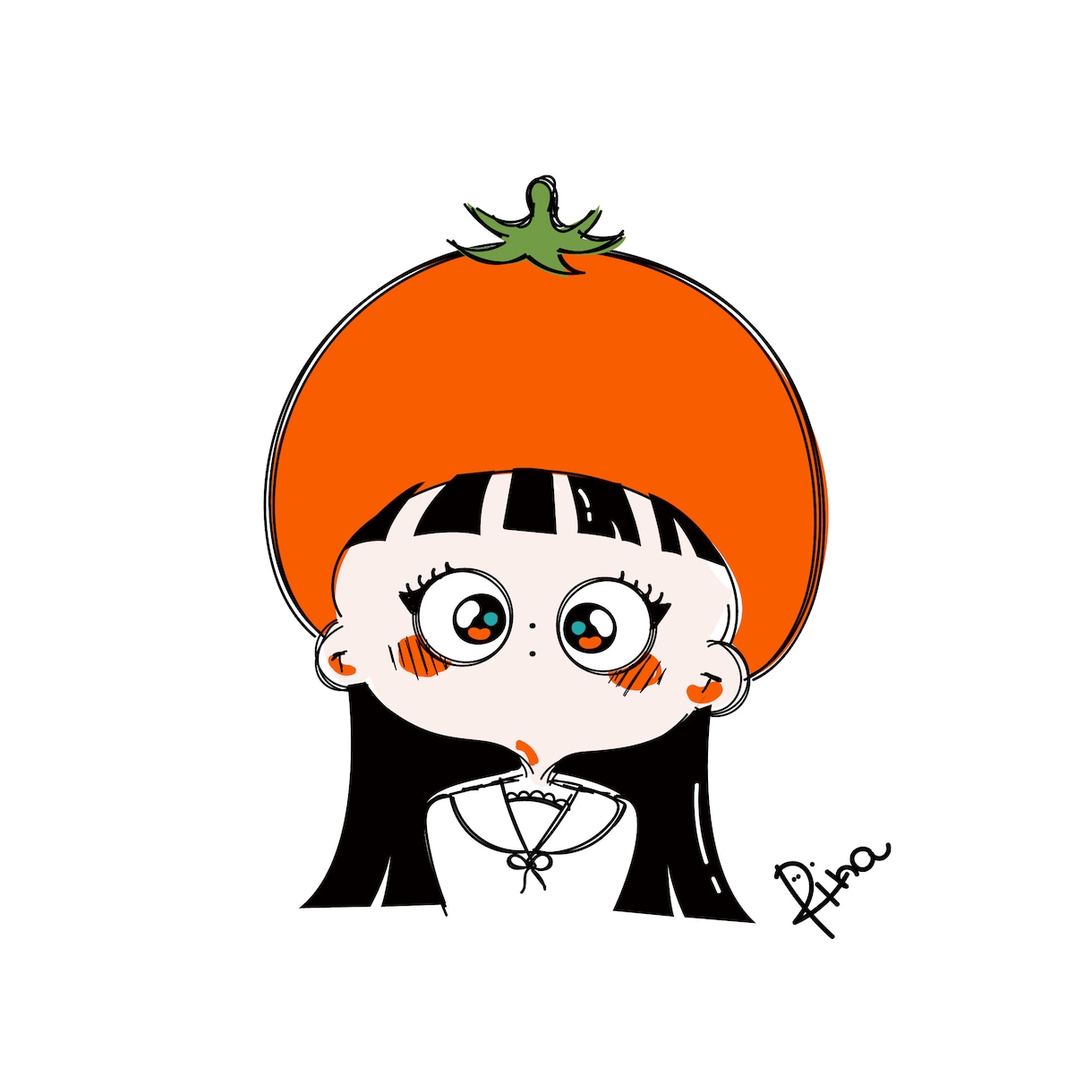 ポップで個性的なイラスト描きます SNSアイコンかわいいイラスト♪　大切な人への贈り物にも♪ イメージ2