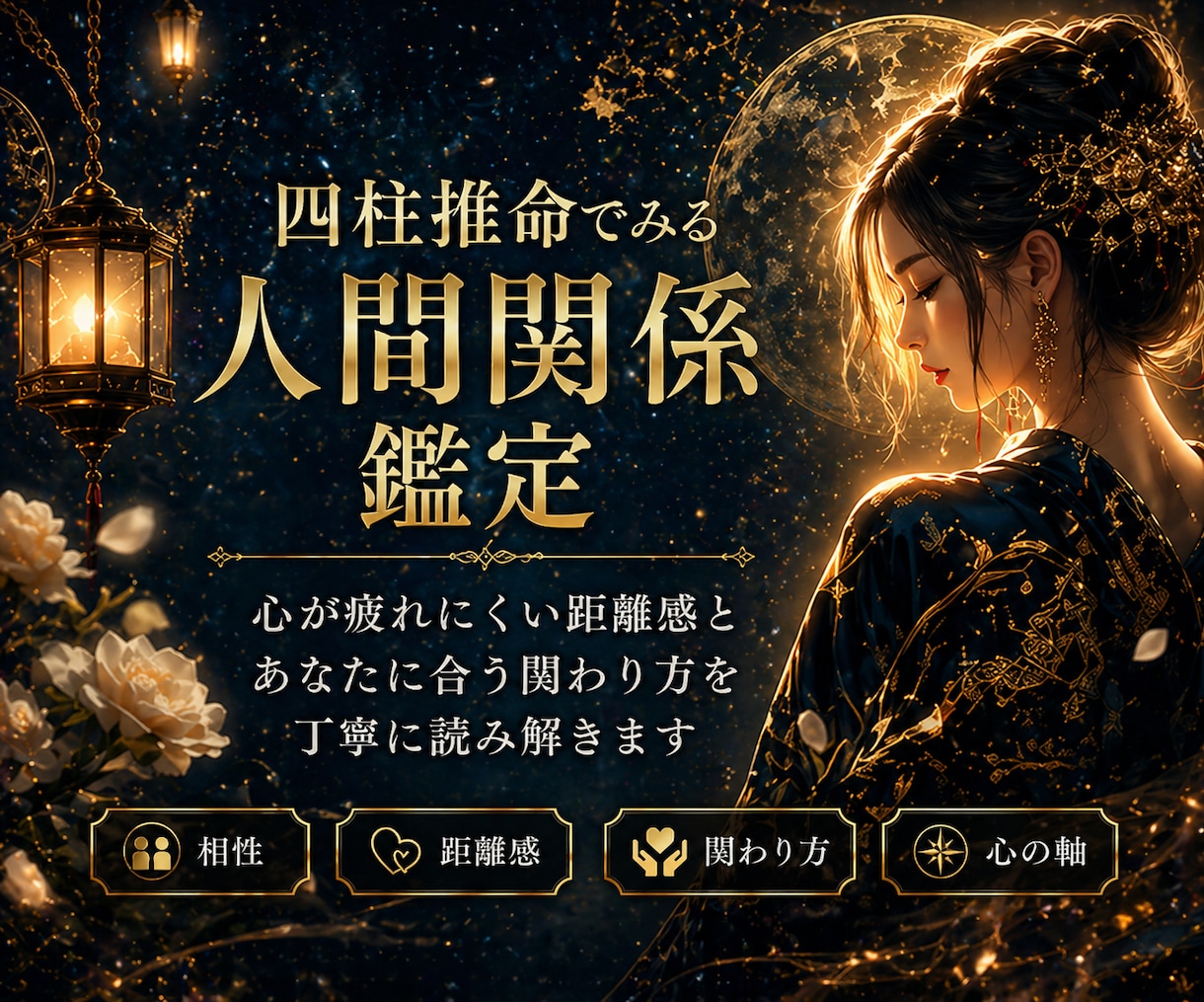 人間関係を四柱推命で丁寧に読み解きます 距離感や関わり方をやさしく整える視点をお届けします イメージ1