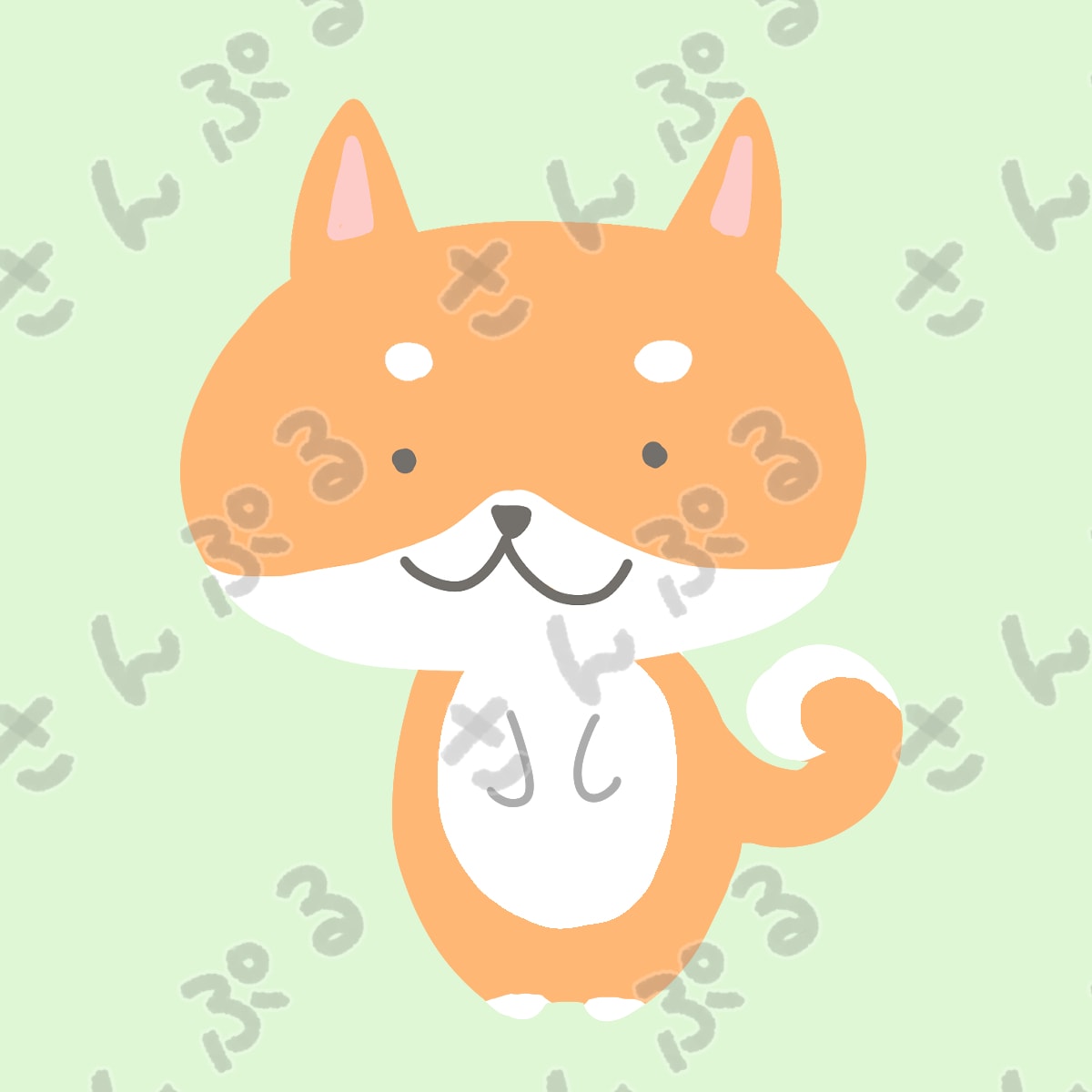 ゆるーい顔の動物キャラのSNSアイコンお描きします 商用可！ご縁をむすぶアイコンはいかがですか❓ イメージ5