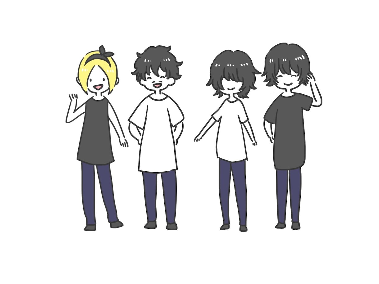 ほのぼのとしたかわいいミニキャラをお描きします 即日対応可能！スマホ壁紙、SNSアイコン、挿絵、グッズ用に！ イメージ2