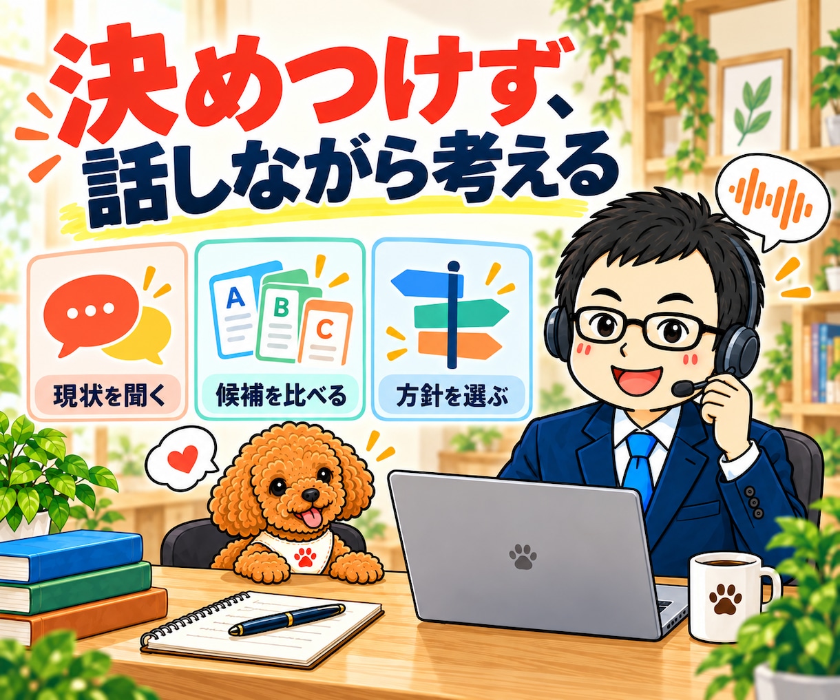 自分に合うアフィリエイトの選び方を電話で教えます ジャンル・得意なこと・作業時間から、無理のない始め方へ イメージ7