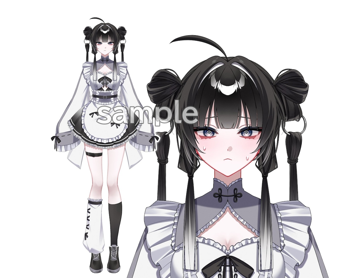 理想にそったパーツ分けイラストを制作致します パーツ分け済PSD、キャラクターデザインを担当いたします イメージ1