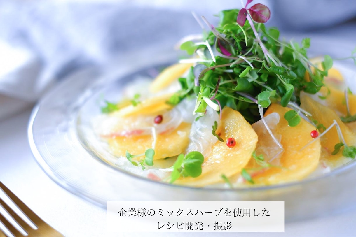 管理栄養士監修のレシピ＋料理写真撮影を行います SNS・企業販促に使える“おいしい見せ方”をサポートします イメージ1