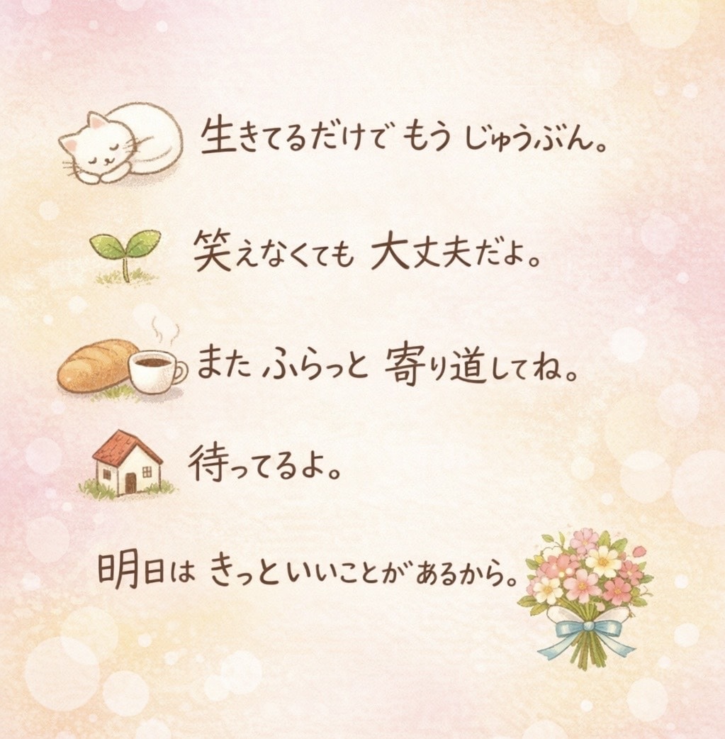 心を休められる寄り道場所になれたらと思っています 今のあなたに必要なメッセージを丁寧に誠実にお届けしています♡ イメージ3