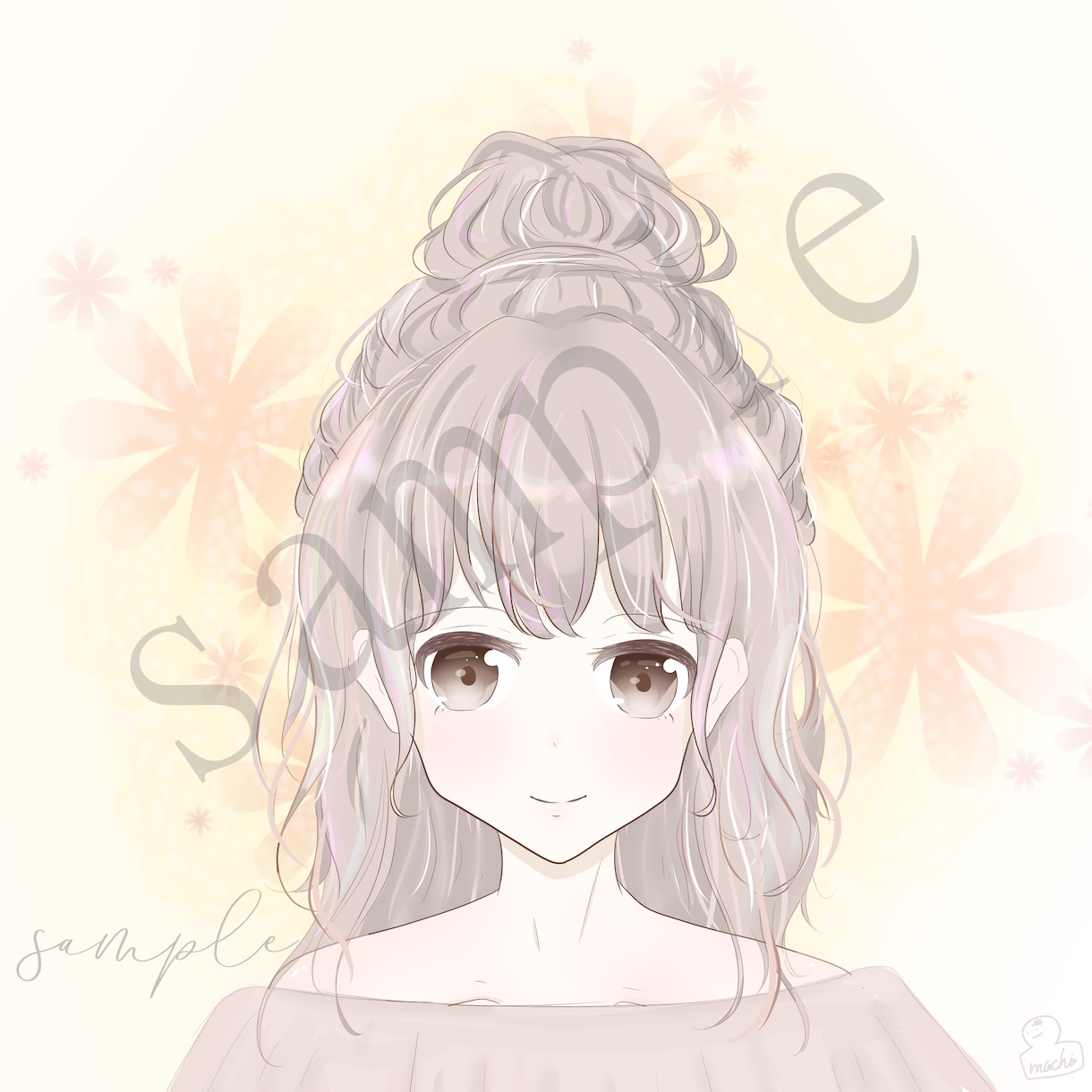 貴方だけのふわふわアイコン☆しっかり描き込みます プレゼントやペアアイコンにも♡ イメージ2