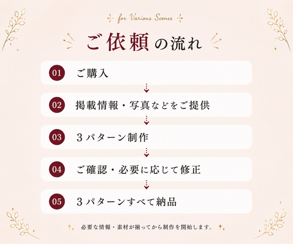 Instagramの投稿・告知画像を制作します 同じ内容をデザイン違いで3パターン制作！ イメージ6