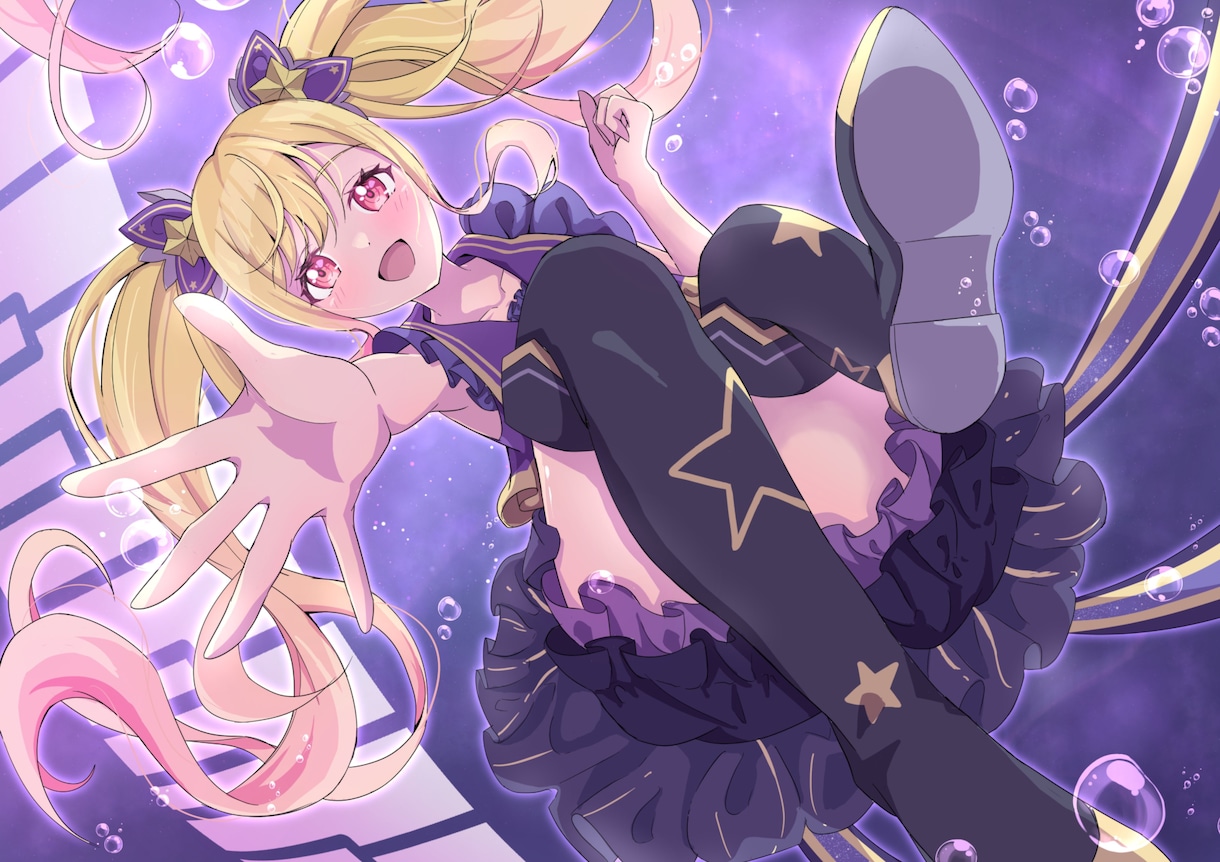 目を引く！かわいいイラスト描きます 商用利用可！アイコン/MVイラスト/サムネイルなどに！ イメージ5