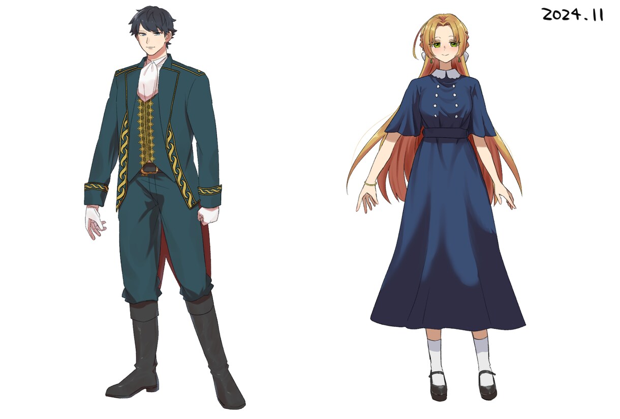 アイコン、ヘッダー、1枚絵描きます アニメ風なイラストで華やかにします！ イメージ4