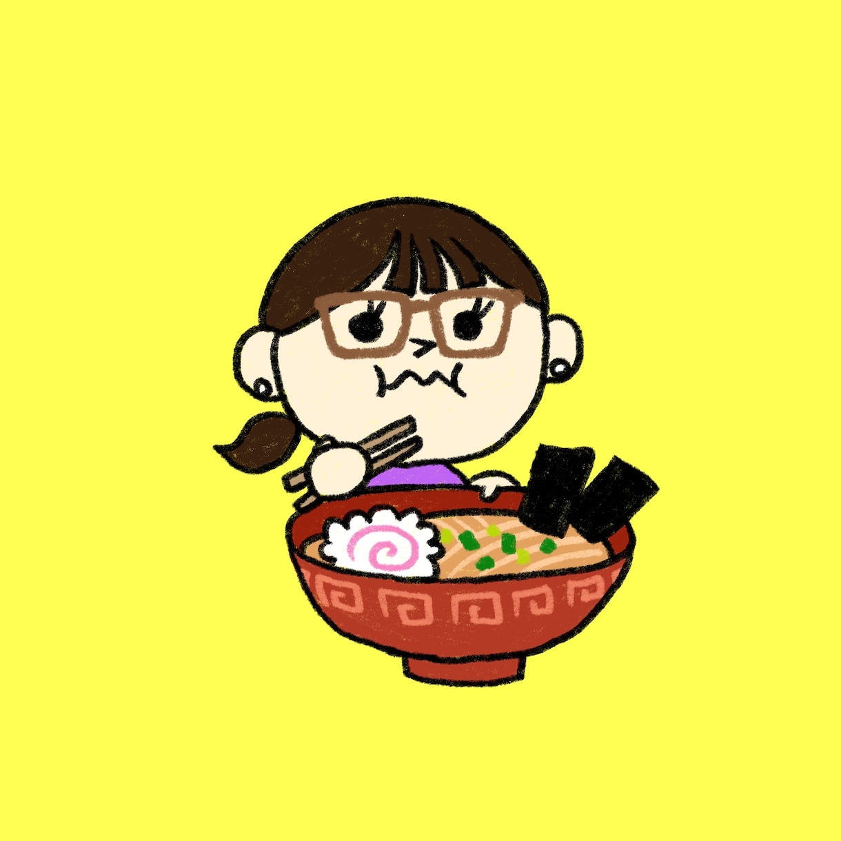 商用可!シュールでかわいいアイコンを描きます 【SNSなどのアイコンにおすすめです】 イメージ1