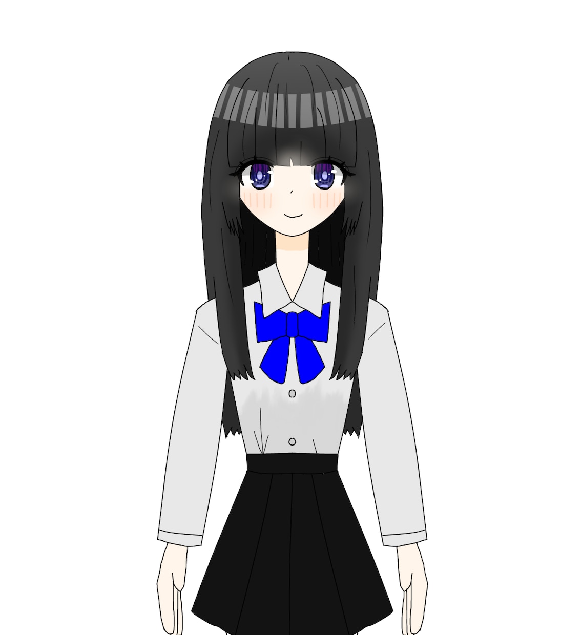 可愛い女の子を描きます スピード納品　アイコンやサムネなどに　定価格 イメージ1