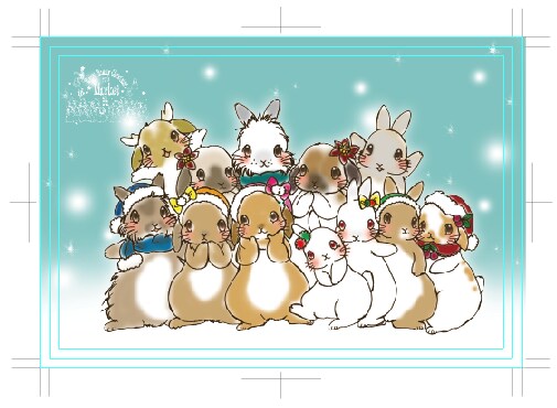 ゆめかわいい動物のイラスト描きます 手描きの線をベースにポップでゆめかわいい動物さん描きます。 イメージ7