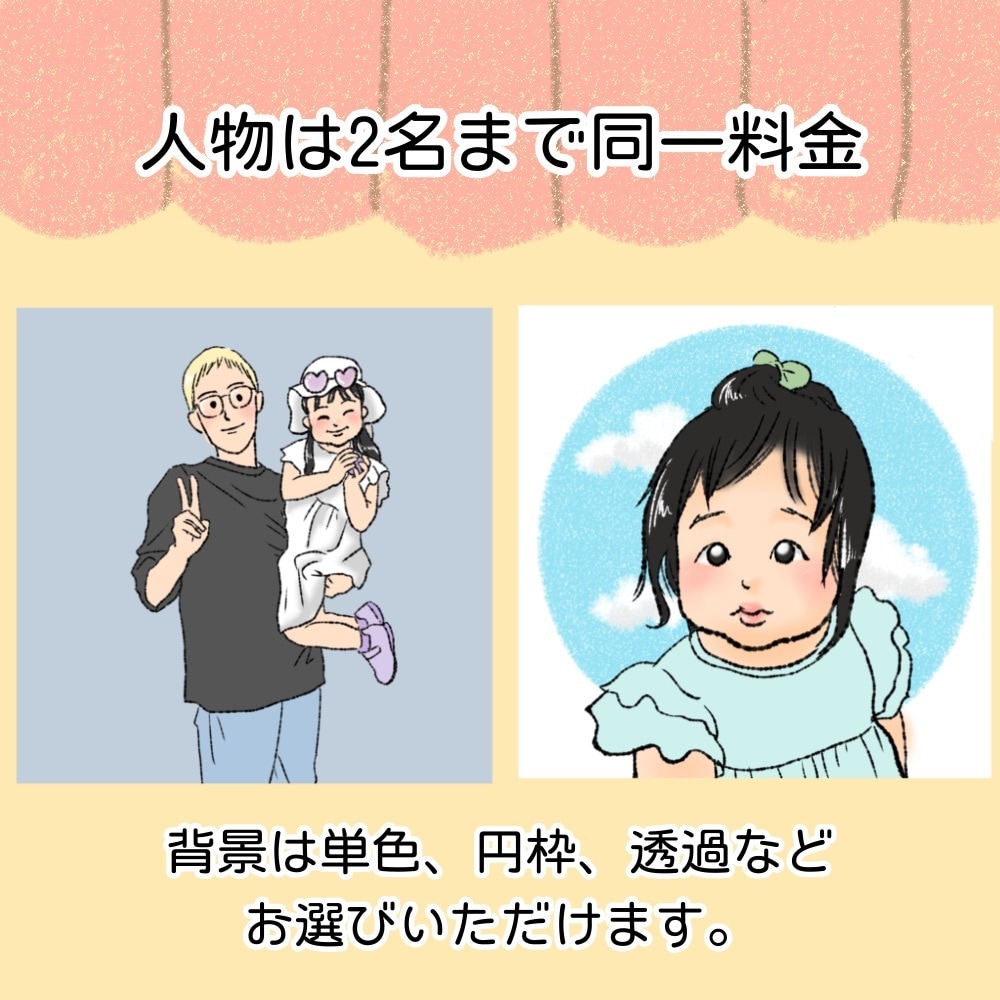 あなただけのイラストを描きます ほんかわイラストの似顔絵アイコン！ イメージ2