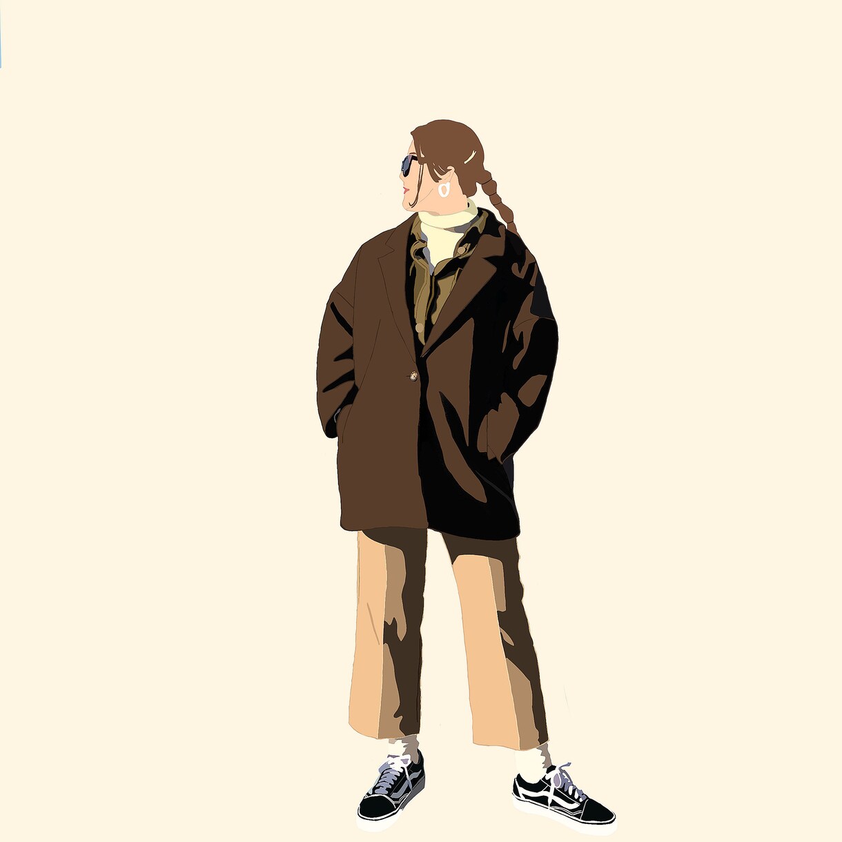 ちょっとリアルだけどいい感じの人物画描きます アイコンや待ち受け、ヘッダーなどに映えそうないい感じの。 イメージ3