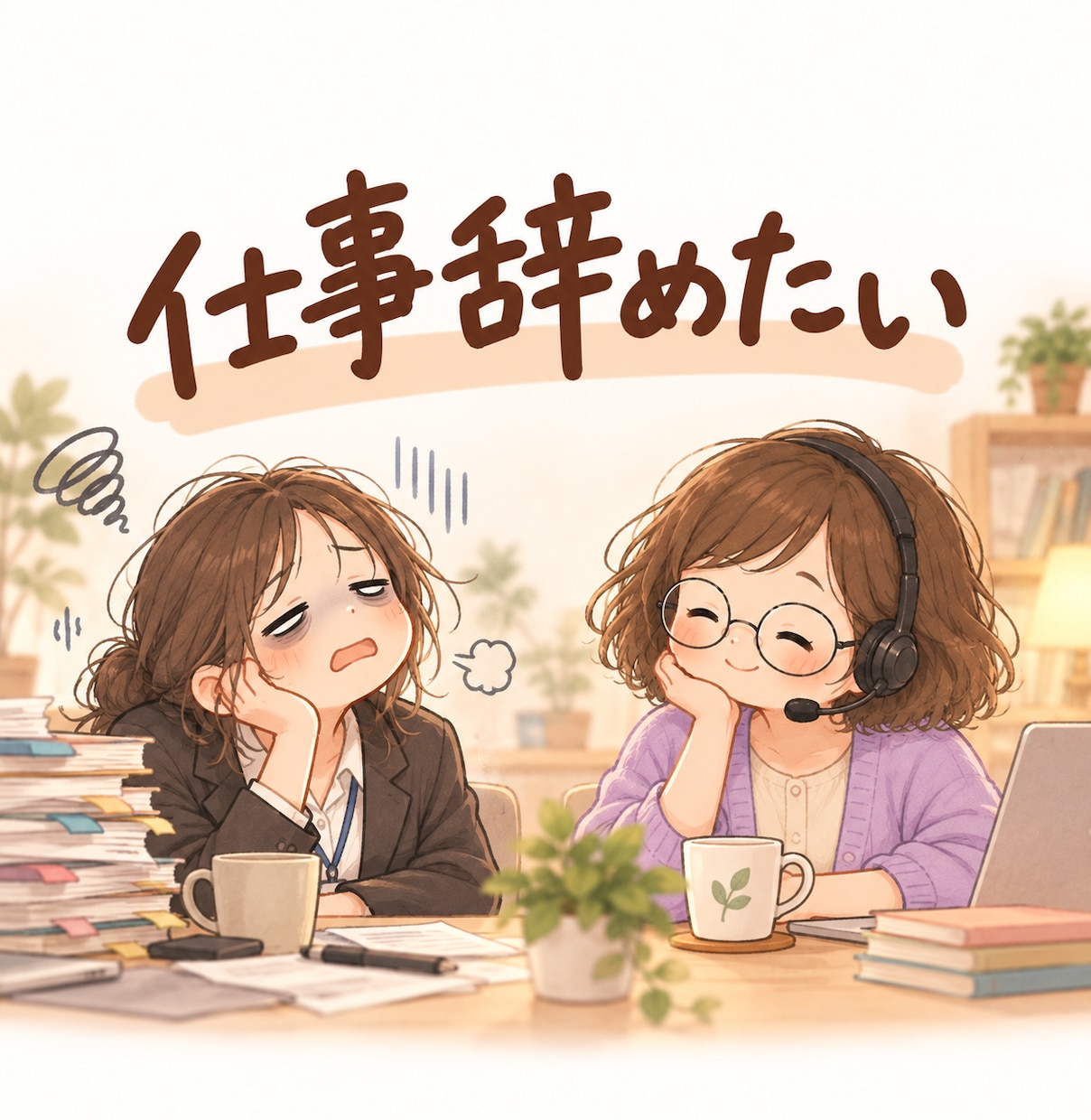 仕事、このままでいい？モヤモヤを一緒に整理します 辞めたいのか、変えたいのか。まだ分からなくても大丈夫。 イメージ1