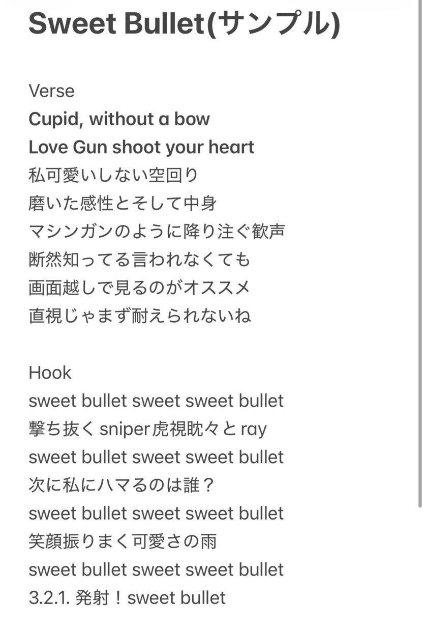 ラップの歌詞制作いたします 独特な韻やflowであなたの世界観を創ります イメージ4