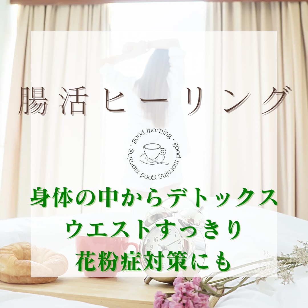 腸内クレンズ・腸活ヒーリングします 腸から健康に美しく♡健康・美容・お腹の調子が気になる方に イメージ1