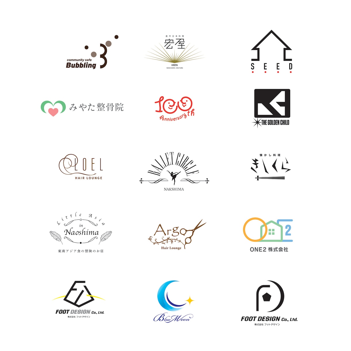 会社やお店に相応しい好印象ロゴをご提案いたします コンセプトを大切に、丁寧に制作させていたきます。 イメージ2