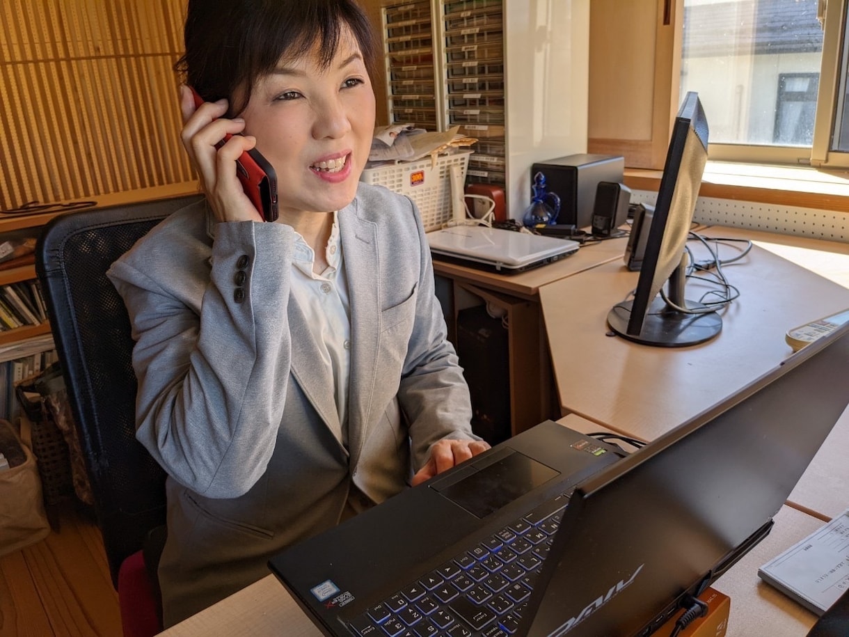 電話応対お得意ですか？練習のお相手をします 自信ない方はもちろん、もっと極めたい方も上達のお手伝いします イメージ1