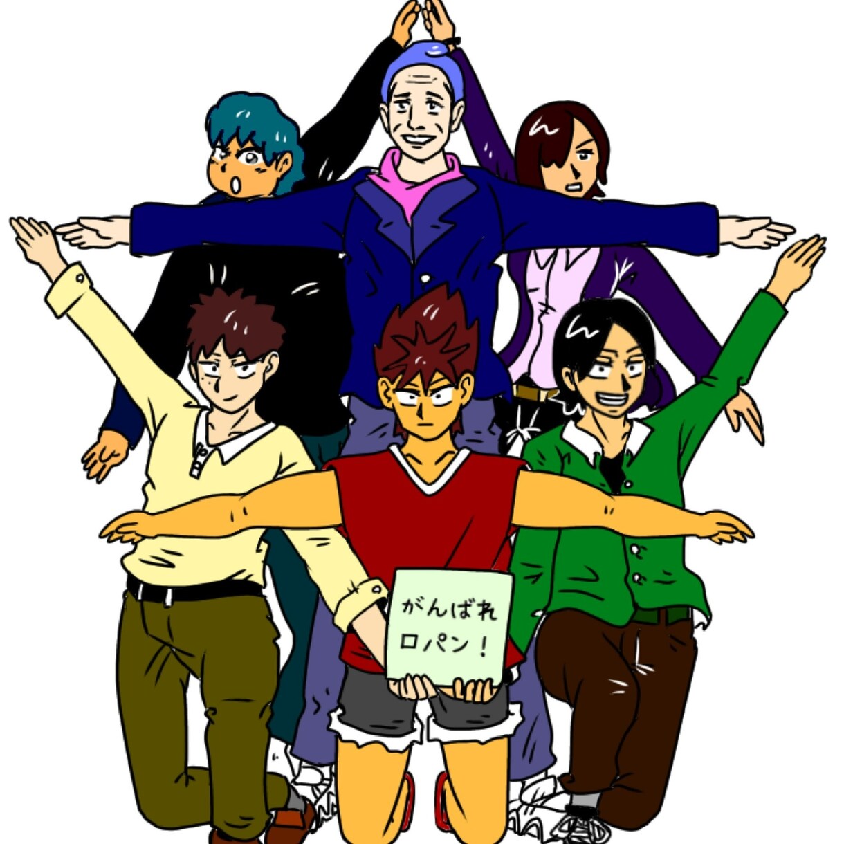 ポップなイラストをパソコンで制作します 自分だけのオリジナルキャラクターをあなたに♬ イメージ5