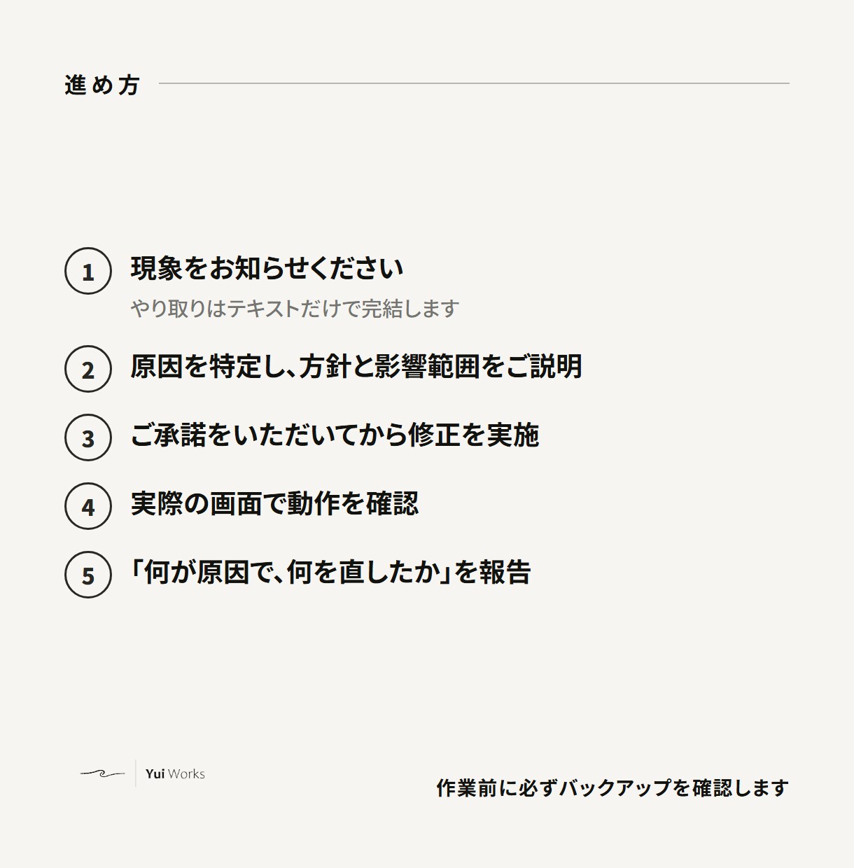 WordPressの不具合を原因から直します エラー・表示崩れ・重い・入れない。原因から直します イメージ3