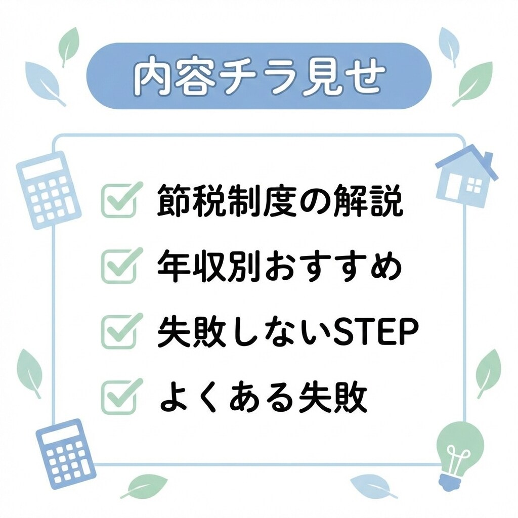 会社員でもできる節税9選を解説します 年収別で自分に合う節税が分かります イメージ2
