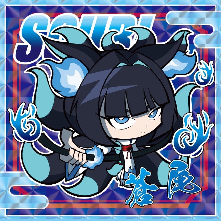 SDキャラでステッカー風イラストを制作します ステッカーやアクキーに映えるSDキャラを描きます。 イメージ1