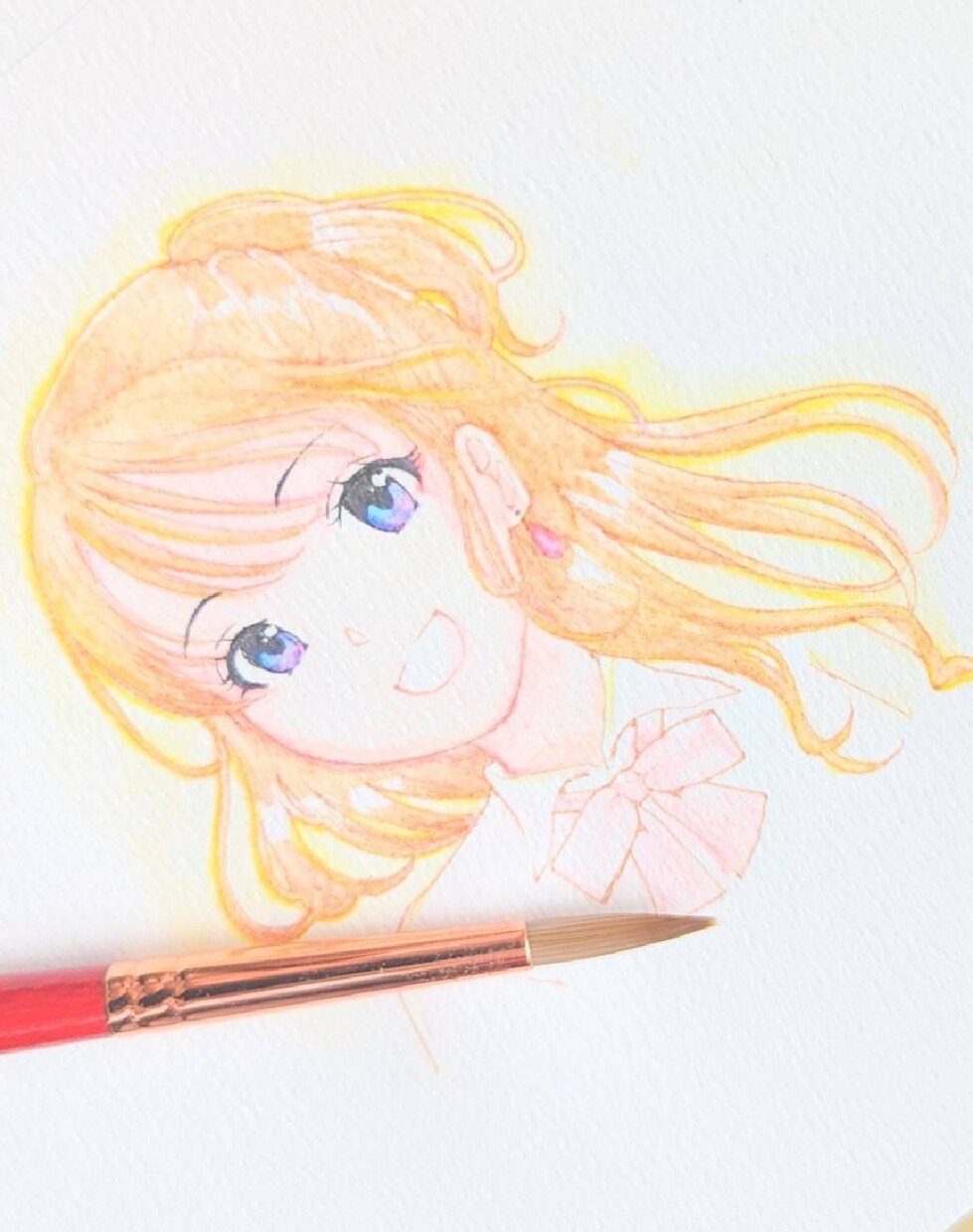 水彩画を描きます SNS用のアイコンやヘッダー、オプションで原画も提供可能 イメージ3