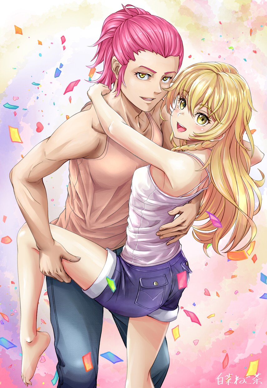 男女カップルのイラストを描きます ドラマチックな男女イラストを描きます イメージ3