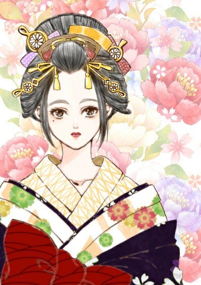 早めの仕上がり☆モノクロ！モダン美人画描きます ～落ち着いた大人かわいいイラスト描かせていただきます～ イメージ5